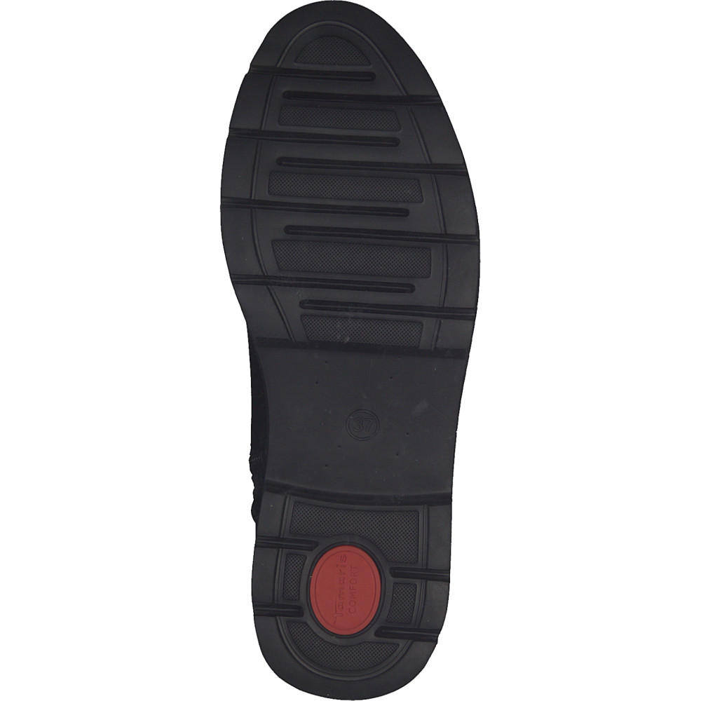 Tamaris 55216-41-022 Anatomical Leather Combat Boot Black Tamaris 55216-41-022 Anatomical Leather Combat Boot Black