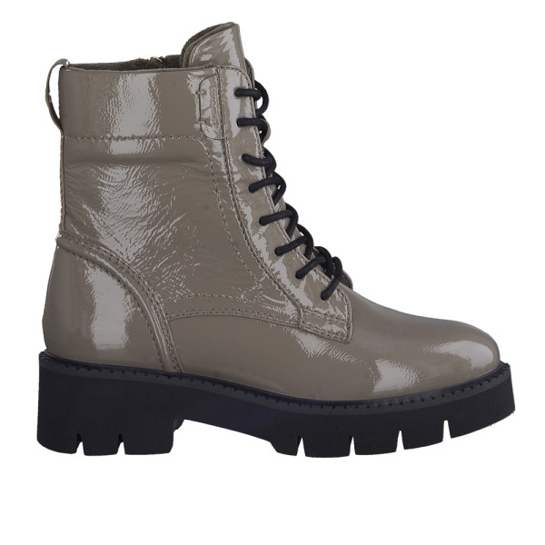 Tamaris 55216-41-345 Anatomical Leather Combat Boot Cigar Tamaris 55216-41-345 Anatomical Leather Combat Boot Cigar