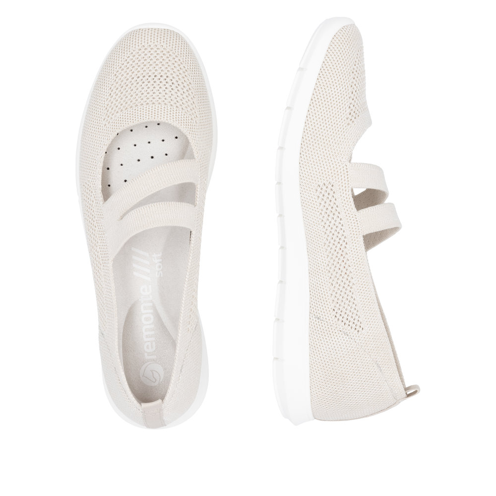 Remonte R7102-60 Anatomical Ballerina Beige Remonte R7102-60 Anatomical Ballerina Beige