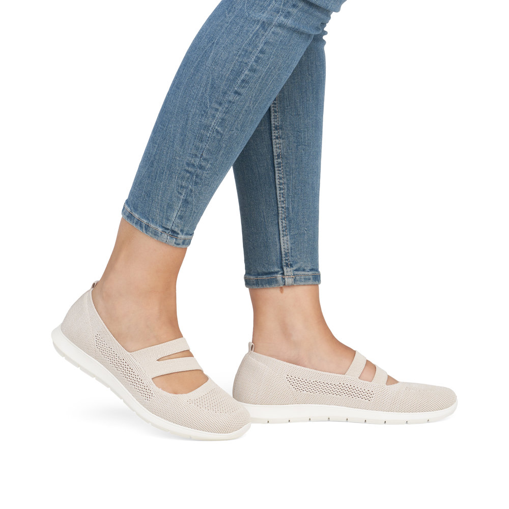 Remonte R7102-60 Anatomical Ballerina Beige Remonte R7102-60 Anatomical Ballerina Beige