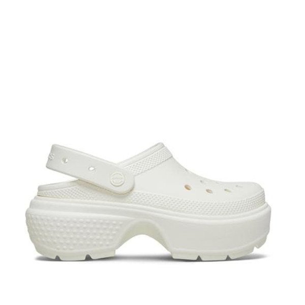 Crocs Lined Stomp Clog 112391-01 Clogs White Crocs Lined Stomp Clog 112391-01 Clogs White
