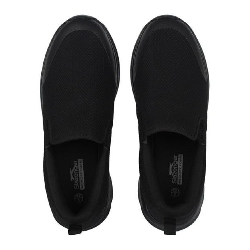 Slazenger Zeal Mens Slip On Shoes 121158-03 Sports Black Slazenger Zeal Mens Slip On Shoes 121158-03 Sports Black
