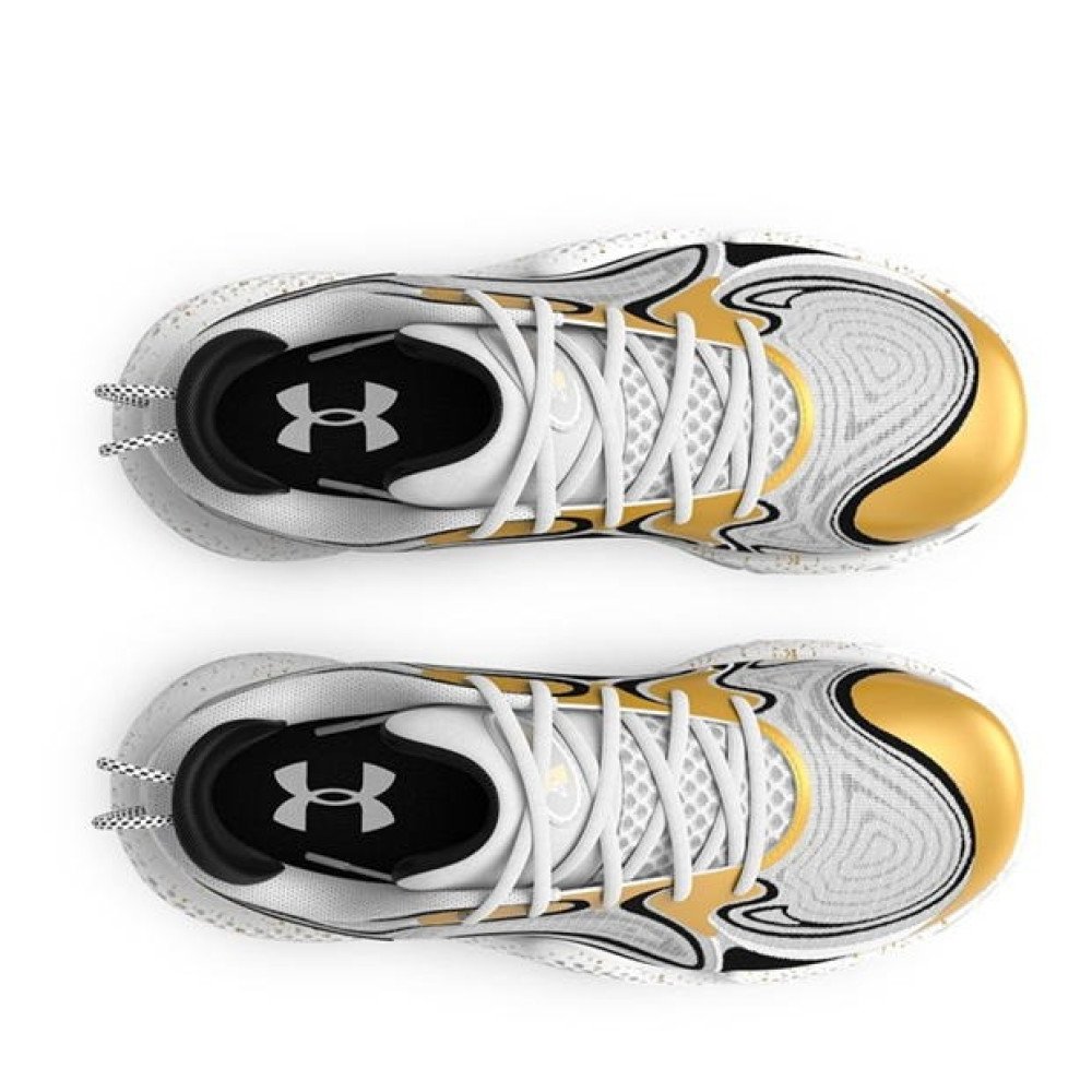 Under Armour Spawn 5 151559-01 Sneaker White Under Armour Spawn 5 151559-01 Sneaker White