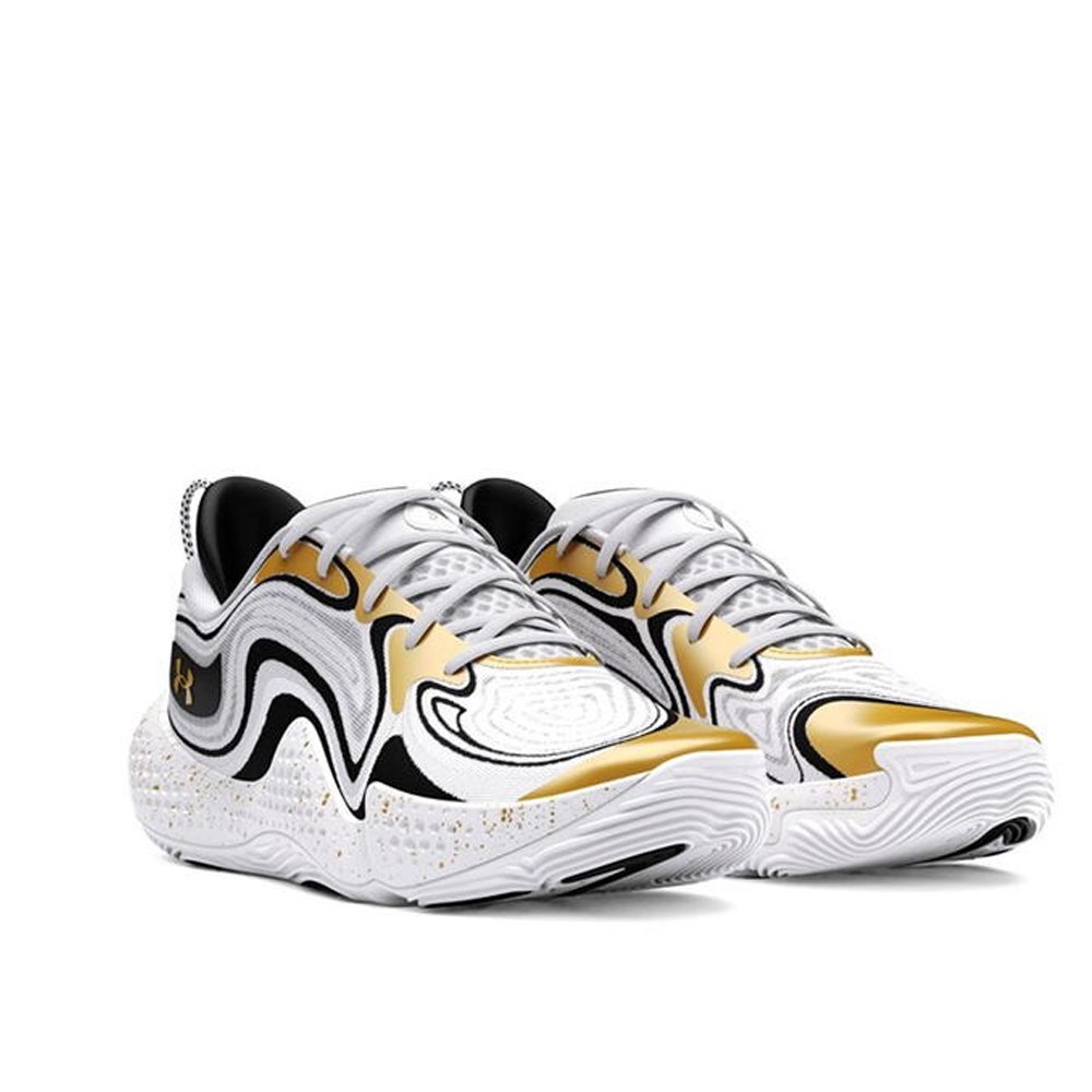 Under Armour Spawn 5 151559-01 Sneaker White Under Armour Spawn 5 151559-01 Sneaker White