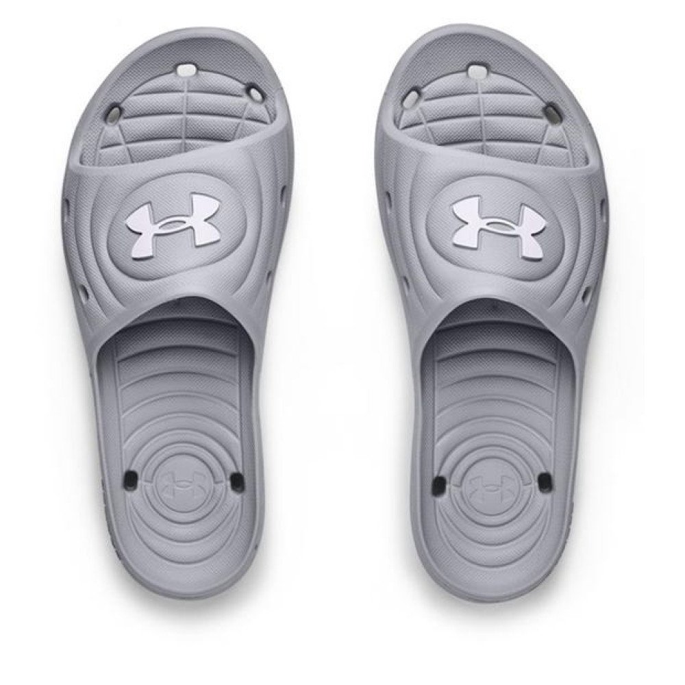 Under Armour Locker IV SL 222141 Slippers Grey Under Armour Locker IV SL 222141 Slippers Grey