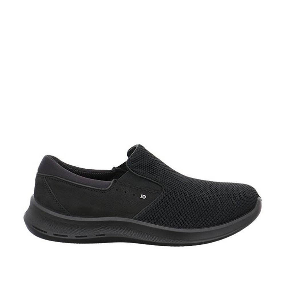Jomos 328396965000 Aνατομικό Δερμάτινο Comfort Casual Μαύρο Jomos 328396965000 Aνατομικό Δερμάτινο Comfort Casual Μαύρο