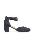 Rieker 41050-15 Anatomical Heel Blue 7cm Rieker 41050-15 Anatomical Heel Blue 7cm