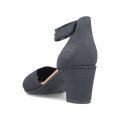 Rieker 41050-15 Anatomical Heel Blue 7cm Rieker 41050-15 Anatomical Heel Blue 7cm