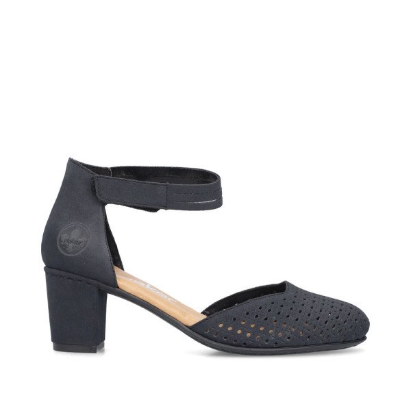 Rieker 41050-15 Anatomical Heel Blue 7cm Rieker 41050-15 Anatomical Heel Blue 7cm