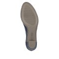 Rieker 41057-14 Anatomical Pump Blue 7cm Rieker 41057-14 Anatomical Pump Blue 7cm