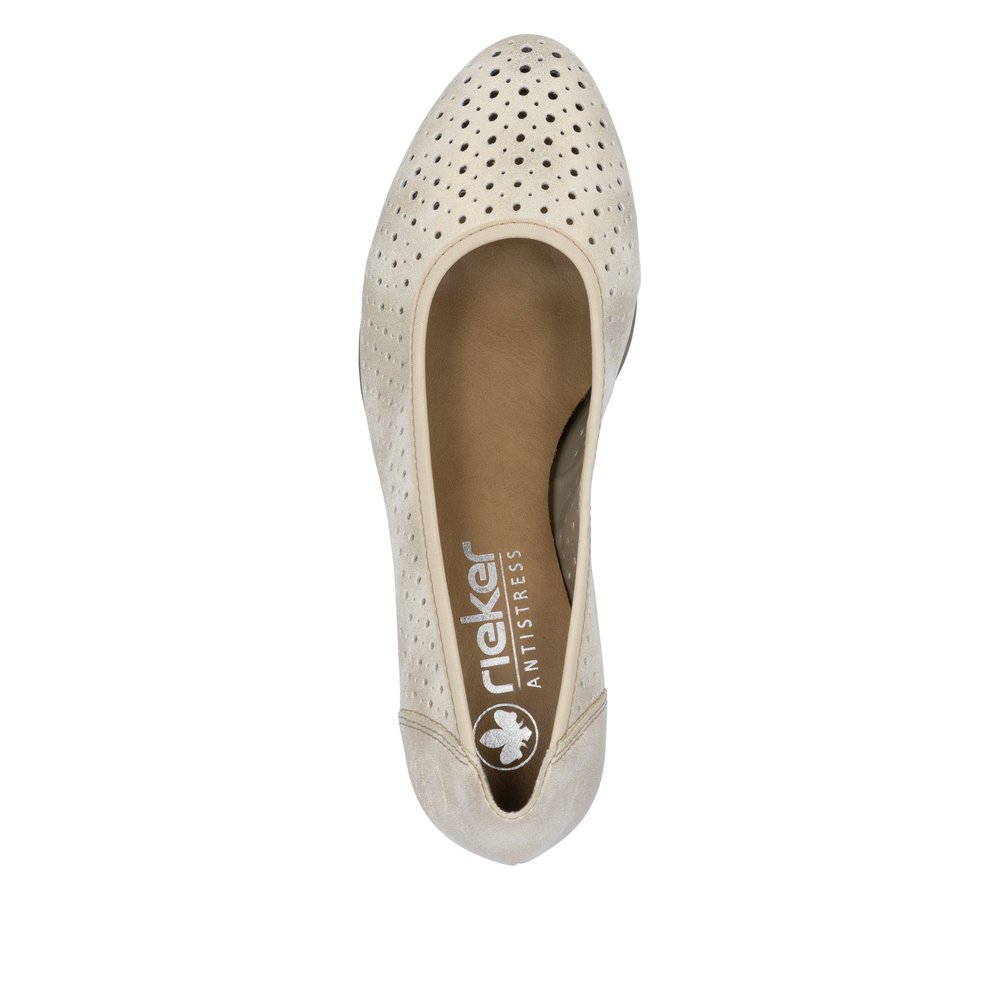 Rieker 41057-60 Anatomical Heel Beige 7cm Rieker 41057-60 Anatomical Heel Beige 7cm