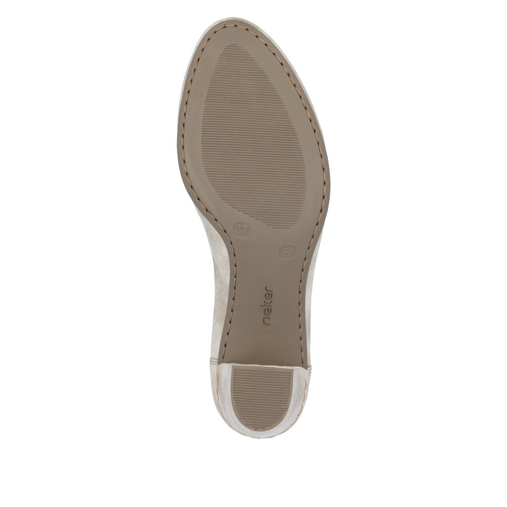 Rieker 41057-60 Anatomical Heel Beige 7cm Rieker 41057-60 Anatomical Heel Beige 7cm