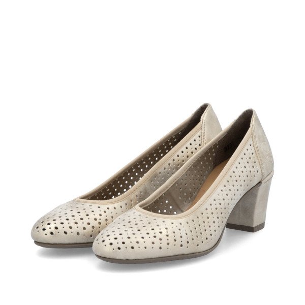 Rieker 41057-60 Anatomical Heel Beige 7cm Rieker 41057-60 Anatomical Heel Beige 7cm