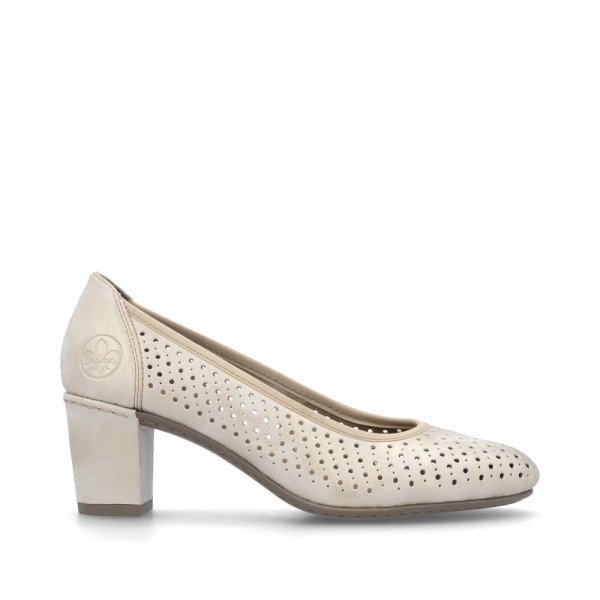 Rieker 41057-60 Anatomical Heel Beige 7cm Rieker 41057-60 Anatomical Heel Beige 7cm