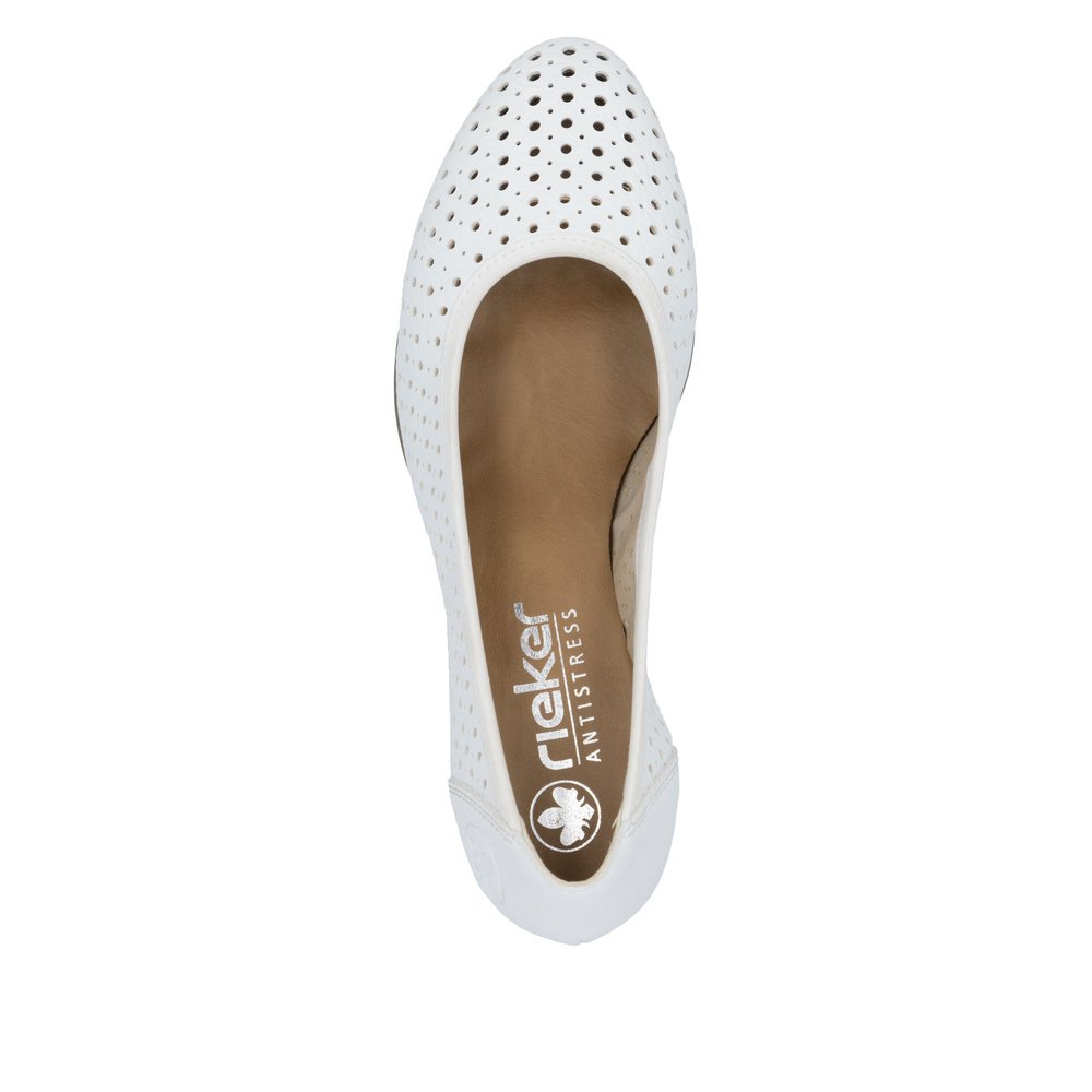 Rieker 41057-80 Anatomical Heel White 7cm Rieker 41057-80 Anatomical Heel White 7cm