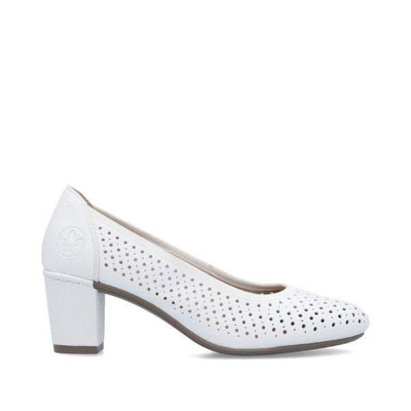 Rieker 41057-80 Anatomical Heel White 7cm Rieker 41057-80 Anatomical Heel White 7cm