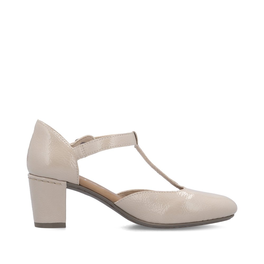 Rieker 41087-60 Anatomical Heel Beige 7cm Rieker 41087-60 Anatomical Heel Beige 7cm