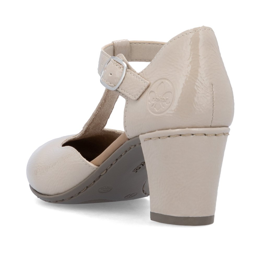Rieker 41087-60 Anatomical Heel Beige 7cm Rieker 41087-60 Anatomical Heel Beige 7cm