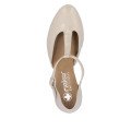 Rieker 41087-60 Anatomical Heel Beige 7cm Rieker 41087-60 Anatomical Heel Beige 7cm