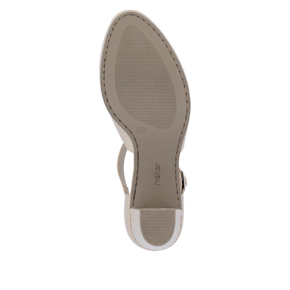 Rieker 41087-60 Anatomical Heel Beige 7cm Rieker 41087-60 Anatomical Heel Beige 7cm