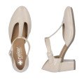 Rieker 41087-60 Anatomical Heel Beige 7cm Rieker 41087-60 Anatomical Heel Beige 7cm