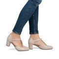 Rieker 41087-60 Anatomical Heel Beige 7cm Rieker 41087-60 Anatomical Heel Beige 7cm