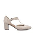 Rieker 41087-60 Anatomical Heel Beige 7cm Rieker 41087-60 Anatomical Heel Beige 7cm