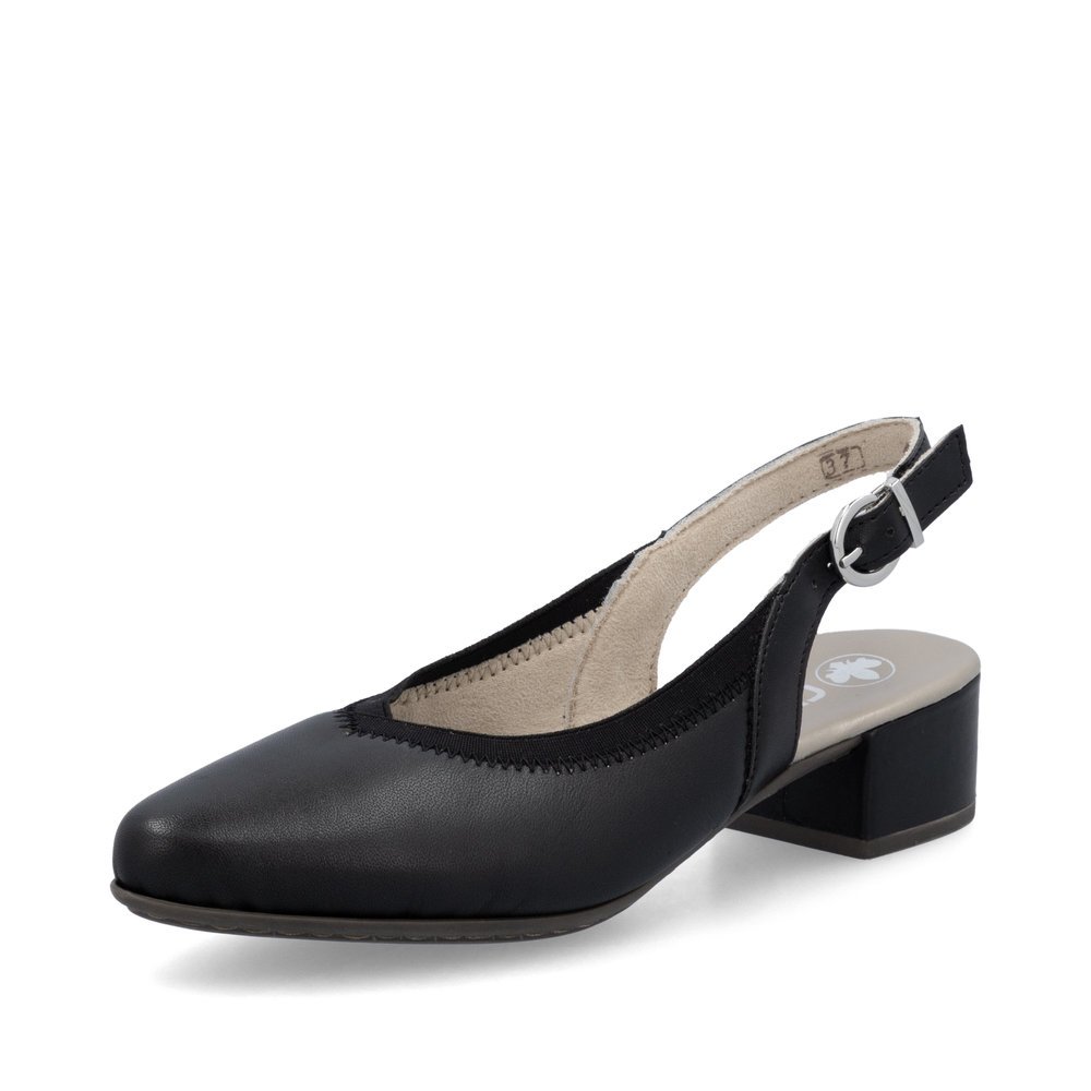 Rieker 47063-00 Anatomical Heel Black 5cm Rieker 47063-00 Anatomical Heel Black 5cm