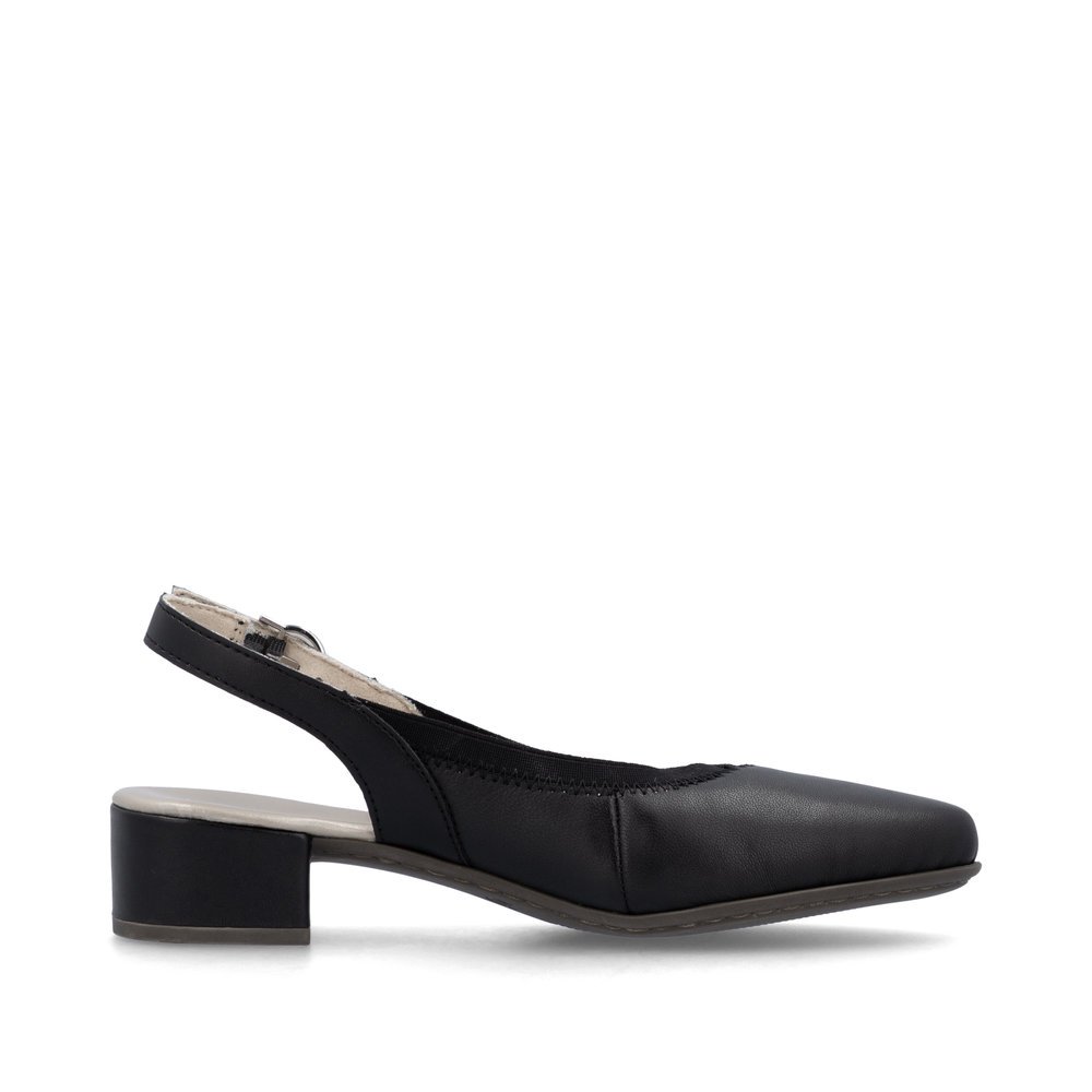 Rieker 47063-00 Anatomical Heel Black 5cm Rieker 47063-00 Anatomical Heel Black 5cm