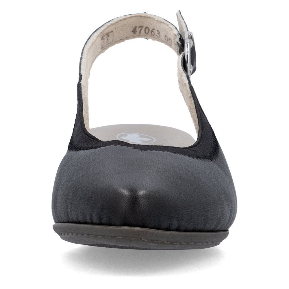 Rieker 47063-00 Anatomical Heel Black 5cm Rieker 47063-00 Anatomical Heel Black 5cm