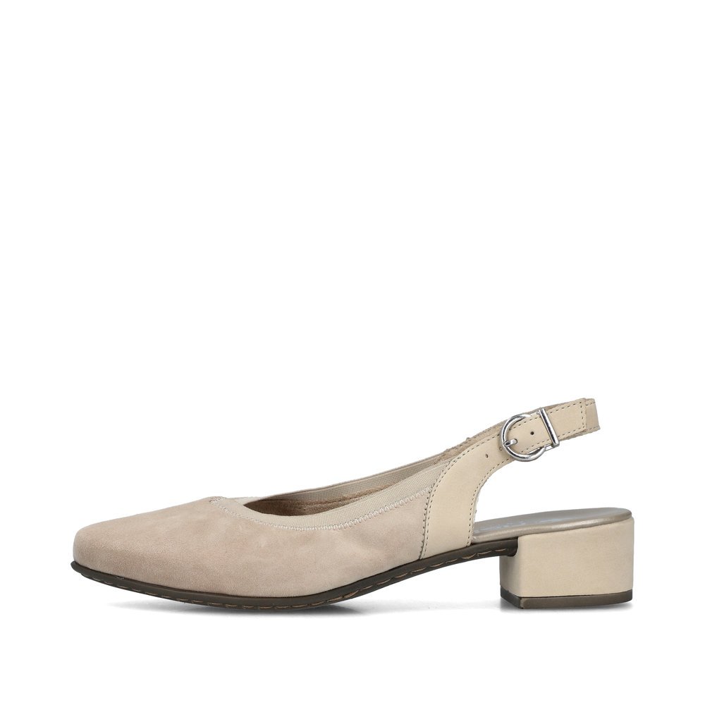 Rieker 47063-60 Anatomical Heel Beige 5cm Rieker 47063-60 Anatomical Heel Beige 5cm