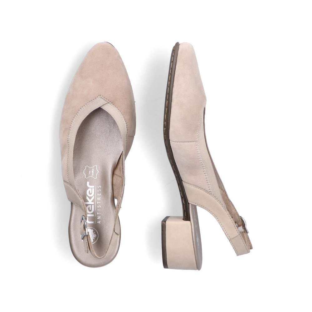 Rieker 47063-60 Anatomical Heel Beige 5cm Rieker 47063-60 Anatomical Heel Beige 5cm