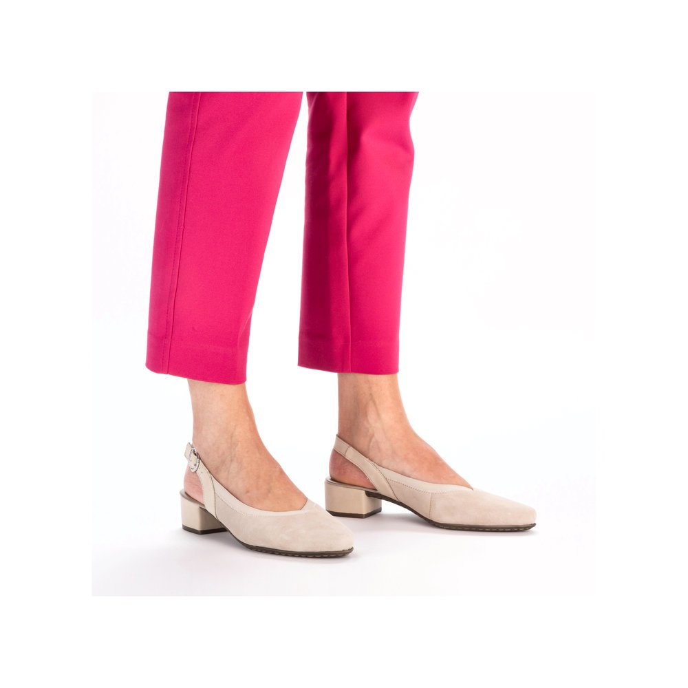 Rieker 47063-60 Anatomical Heel Beige 5cm Rieker 47063-60 Anatomical Heel Beige 5cm