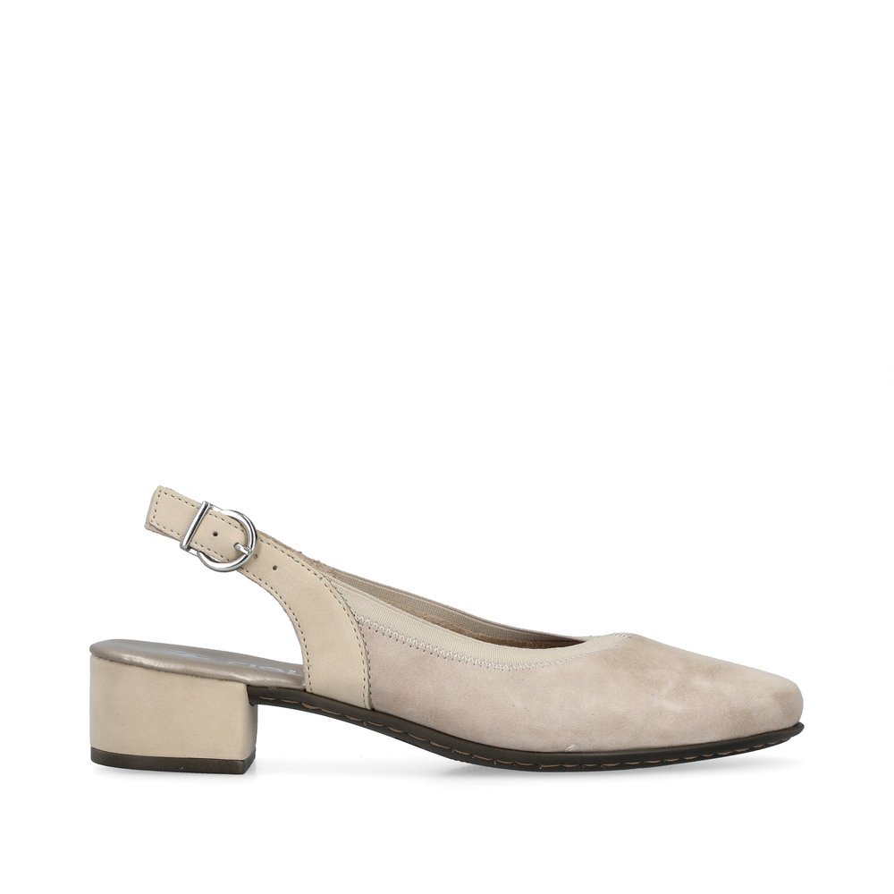 Rieker 47063-60 Anatomical Heel Beige 5cm Rieker 47063-60 Anatomical Heel Beige 5cm