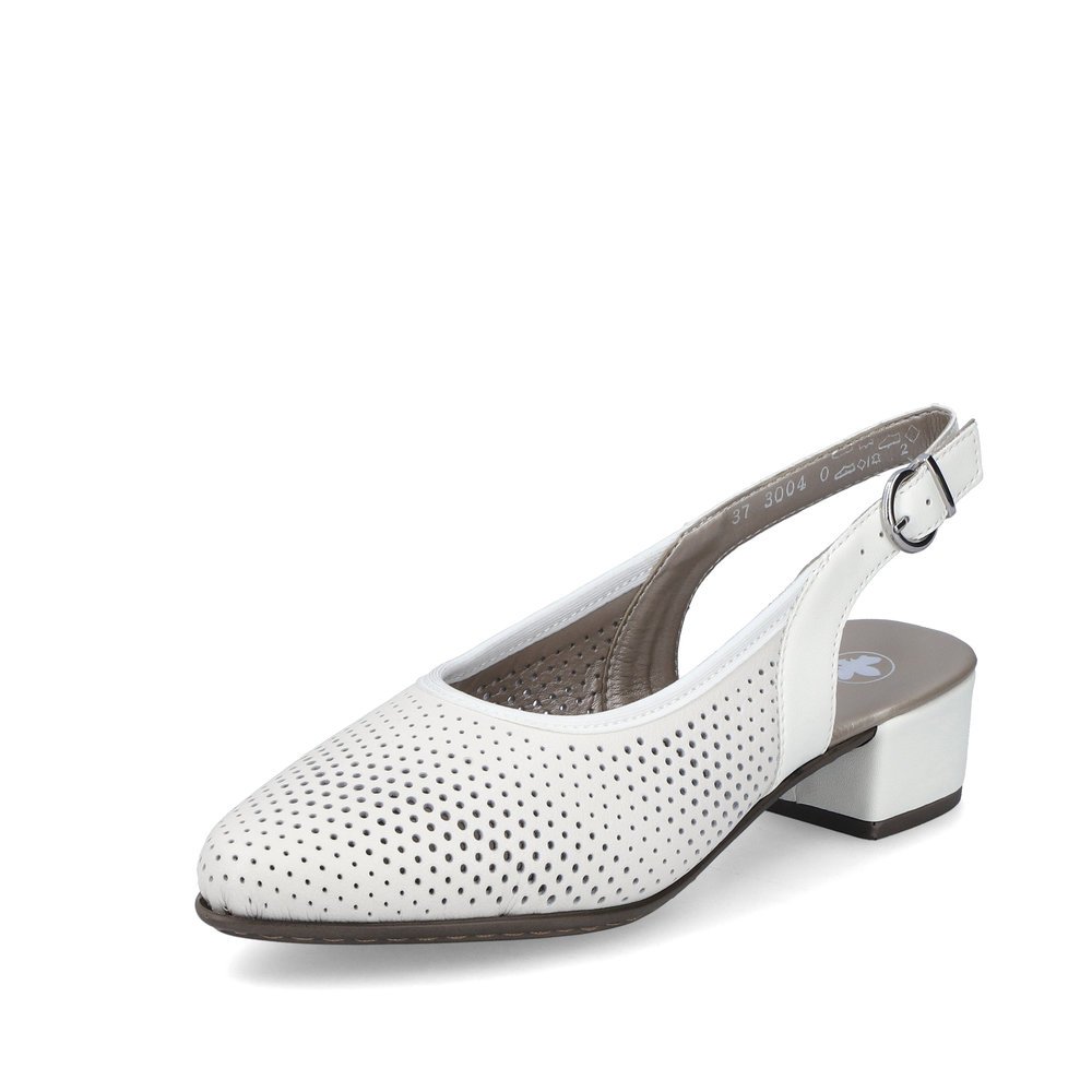 Rieker 47066-80 Anatomical Heel White 5cm Rieker 47066-80 Anatomical Heel White 5cm