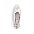 Rieker 47066-80 Anatomical Heel White 5cm Rieker 47066-80 Anatomical Heel White 5cm
