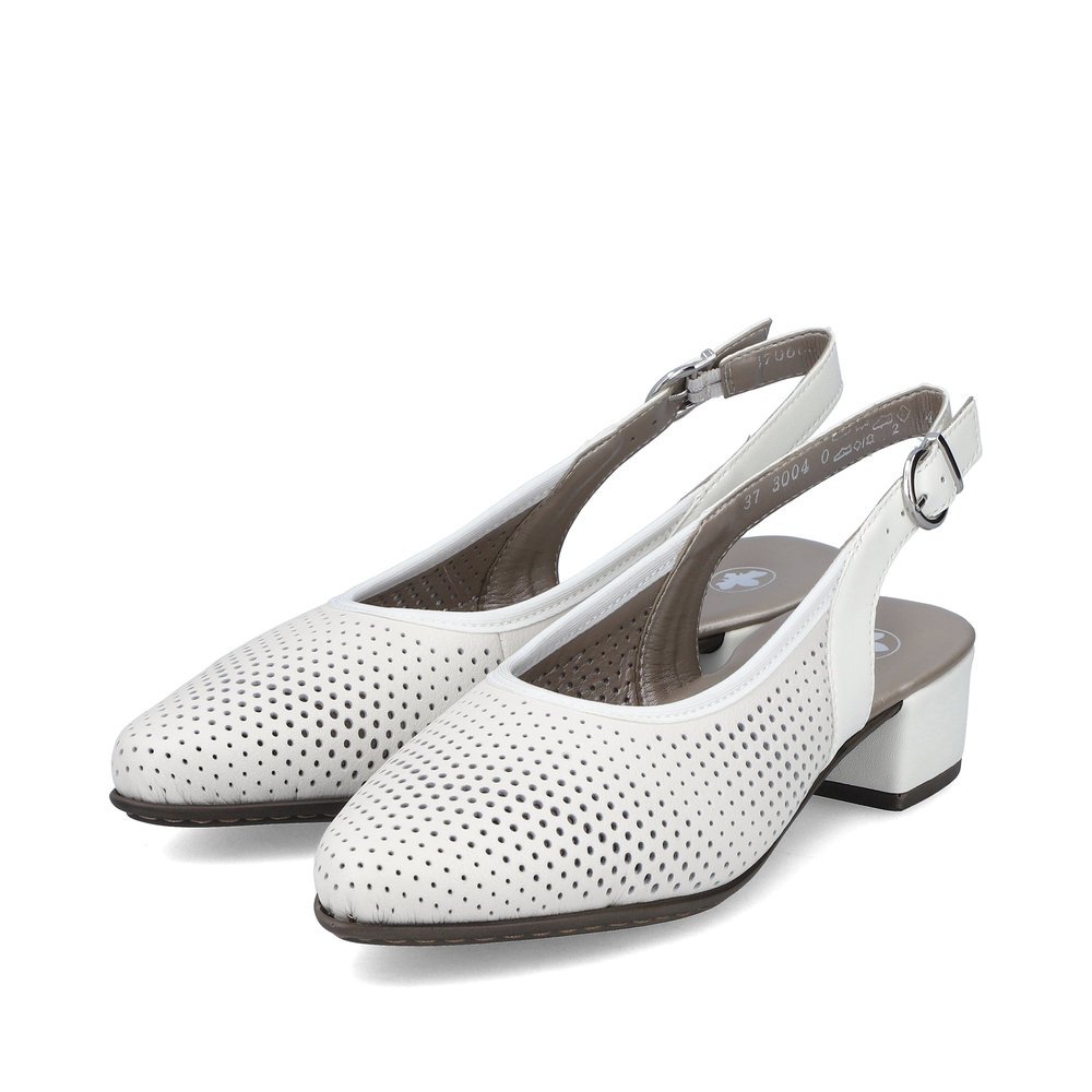 Rieker 47066-80 Anatomical Heel White 5cm Rieker 47066-80 Anatomical Heel White 5cm