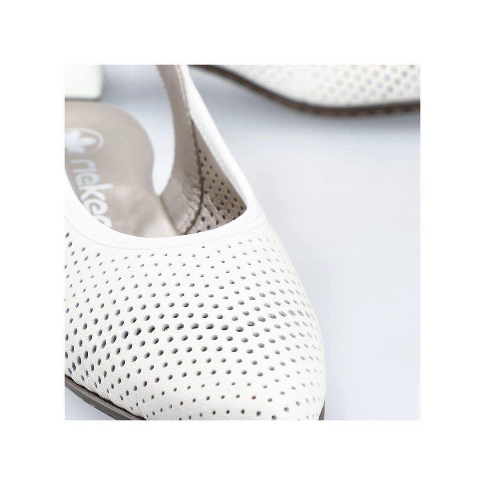 Rieker 47066-80 Anatomical Heel White 5cm Rieker 47066-80 Anatomical Heel White 5cm