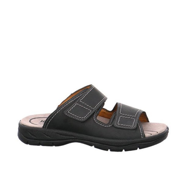 Jomos 50360142000 Anatomic Leather Comfort Slipper Black Jomos 50360142000 Anatomic Leather Comfort Slipper Black