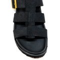 Ateneo 54103-01 Leather Sandal Black Ateneo 54103-01 Leather Sandal Black