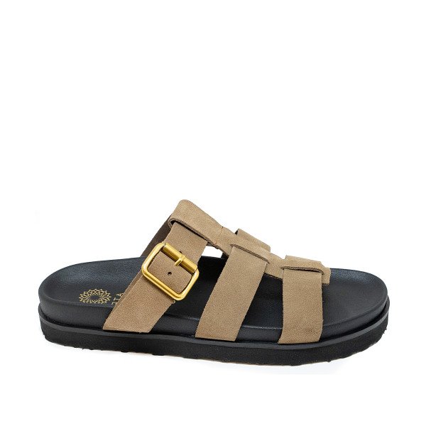 Ateneo 54103-07 Leather Sandal Cigar Ateneo 54103-07 Leather Sandal Cigar