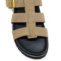 Ateneo 54103-07 Leather Sandal Cigar Ateneo 54103-07 Leather Sandal Cigar