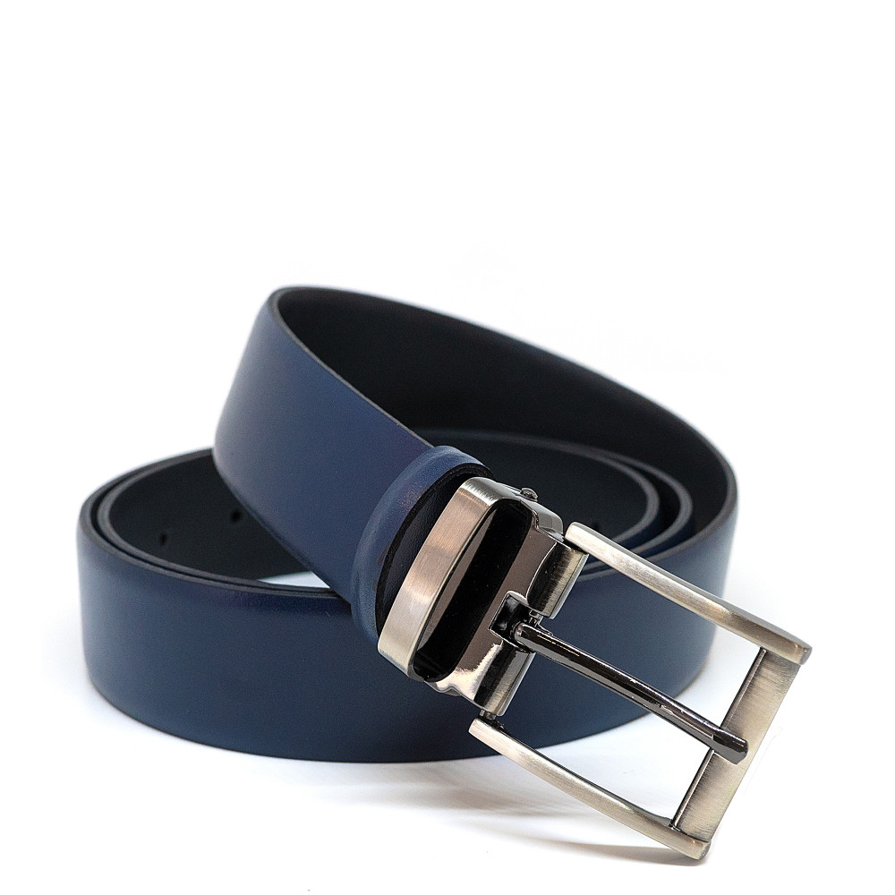 Bigshoes 6-353 Leather Belt Blue Bigshoes 6-353 Leather Belt Blue