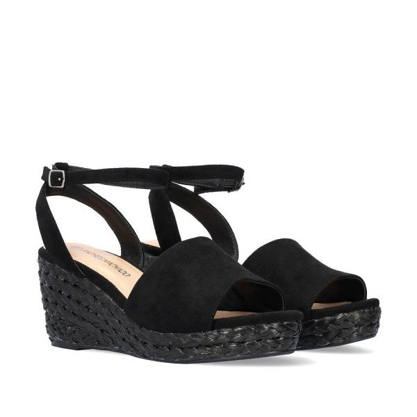 Andres Machado 6029-01 Platform Black 8.5cm Andres Machado 6029-01 Platform Black 8.5cm
