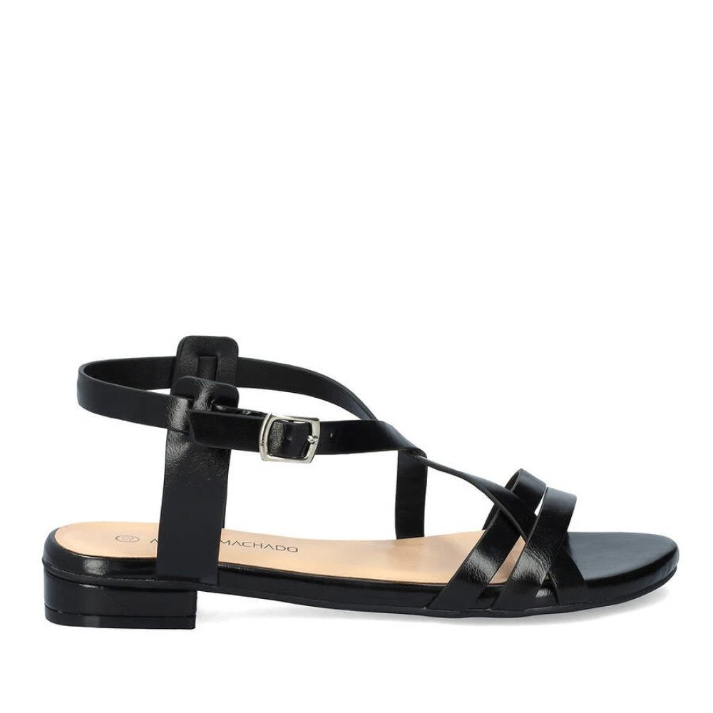 Andres Machado 6032-01 Sandal Black Andres Machado 6032-01 Sandal Black