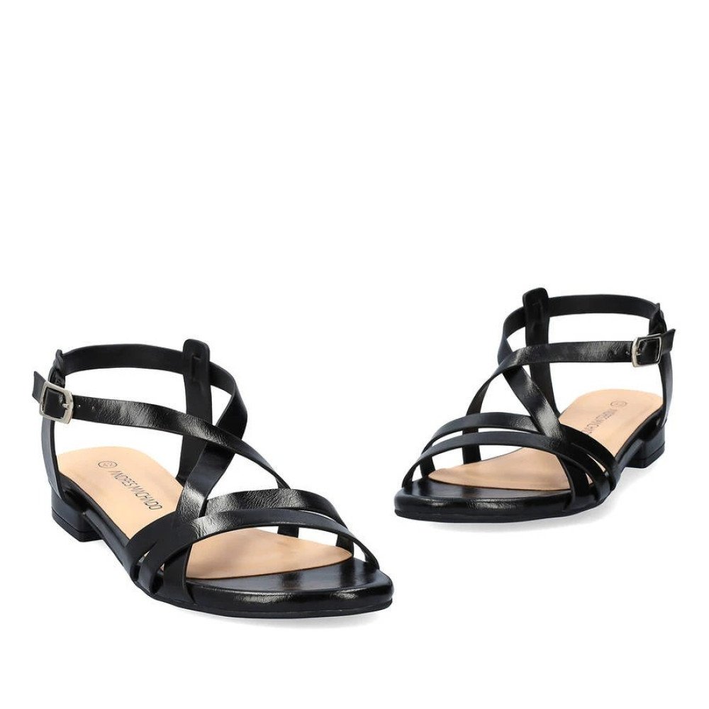 Andres Machado 6032-01 Sandal Black Andres Machado 6032-01 Sandal Black
