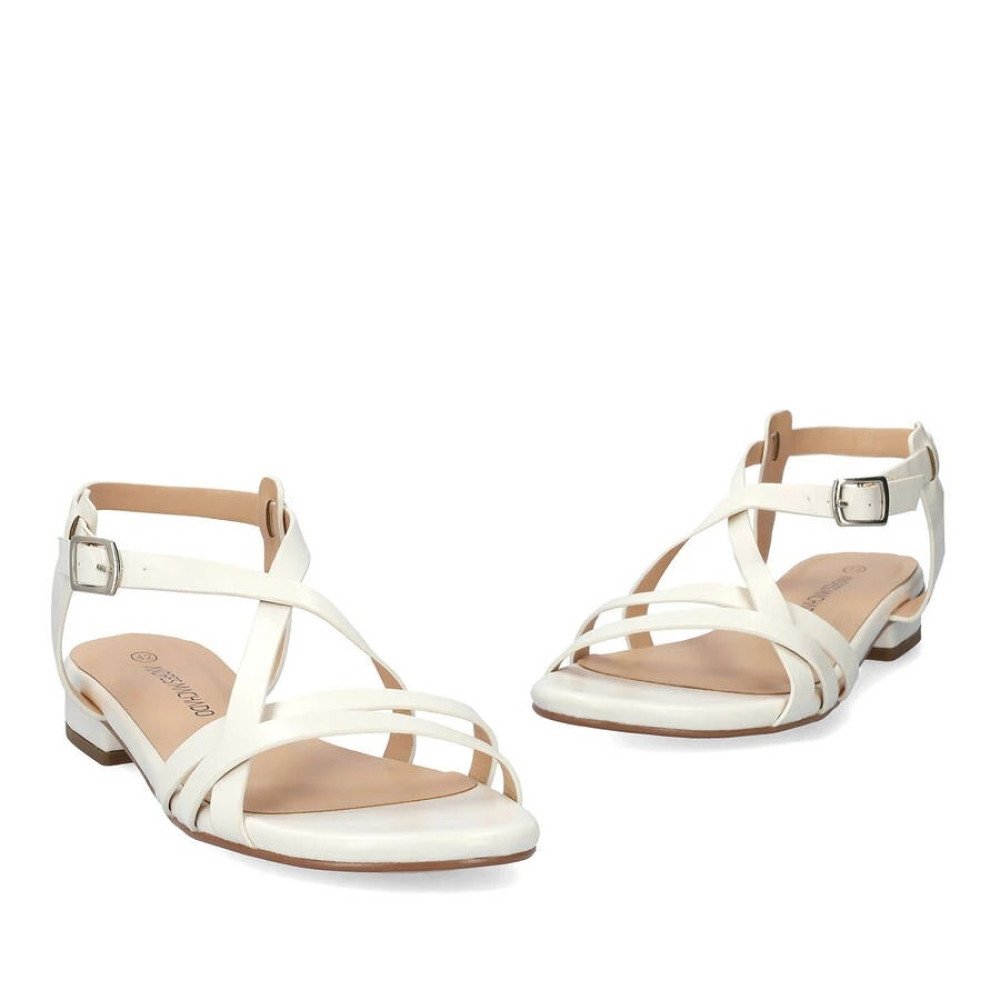 Andres Machado 6032-02 Sandal White Andres Machado 6032-02 Sandal White