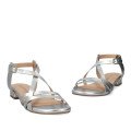 Andres Machado 6032-04 Sandal Silver Andres Machado 6032-04 Sandal Silver