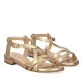 Andres Machado 6032-06 Sandal Gold Andres Machado 6032-06 Sandal Gold