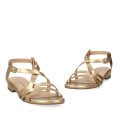 Andres Machado 6032-06 Sandal Gold Andres Machado 6032-06 Sandal Gold